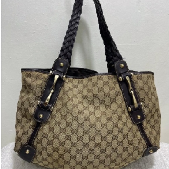 Gucci Pelham bag, large, beautiful inside and out. Horse bit style. - Picture 1 of 14